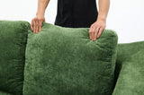 Modern Minimalist Sofa, Fold-Out Sofa Bed, Convertible Chair Floor Couch & Sleeping Mattress for W1829P192398