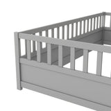 Twin Size Floor, integral construction with super high security barrier, door, children's floor W1858P164928