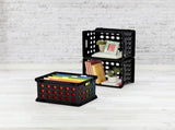 File Crate, Versatile Plastic Storage Bin with Through Handles, Fits Letter & Legal-sized Hanging 53341866