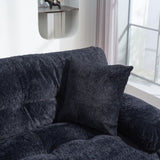 Two-seat Sectional Sofa Modular Deep Seat Sofa Couch Chenille Sofa Sleeper Comfy Upholstered W676P278756
