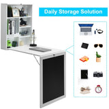 White wall mounted office desk 07405547