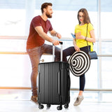 Luggage Sets 3 Piece, Expandable Hard shell ABS Suitcases Double Spinner, Travel luggage Set N730P296765B