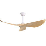 52 Inch Indoor Ceiling Fan No Light With 6 Speed Remote Control 3 ABS Blade Reversible DC Motor For W934P200069