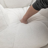 Bean Bag Chair with Filler, Bean Bag Sofa with Tufted Soft Stuffed Filling, Fluffy and Lazy Sofa, W2200P247712