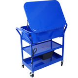Mobile Parts Washer, 20 Gallon Capacity Portable Parts Cleaner for Use with Water Based Cleaning W465P149908