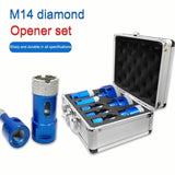 M14 Brazed Diamond Drill Set Ceramic Tile Stone Drilling Angle Grinding Machine Drilling Drill Bit 80543380