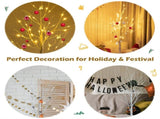 White 5FT LED Birch Tree - Lifelike Bark 72 Lights Flexible Branches 7.2ft Cord for Christmas 19442660