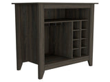 Bar Cabinet, One Open Drawer, One Open Shelf, Carbon Espresso B097133097
