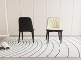 A set of 2 dining chair, modern style chair made of high-quality PU Leather fabric with thick soft 69984328