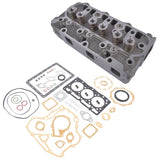 D1105 Complete Cylinder Head with Full Gasket Set for Kubota RTV1100 RTV1100CW9 RTV1140CPX 50660188