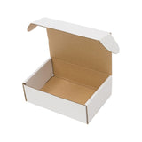 50 Corrugated Paper Boxes 6x4x2 " White Outside and Yellow Inside 73774264