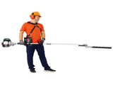 4 in 1 Multi-Functional Trimming Tool, 38CC 4 stroke Garden Tool System with Gas Pole Saw, Hedge W46552275