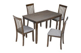 Wooden Dining Rectangular Table, Kitchen Table for Small Space, 4 Person Dining Table, Walnut
ONLY W1998126364