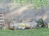 4' x 2' x 2' Portable Mini Greenhouse, Clear PVC Cover with Roll-up Zippered Windows for Indoor & 39056455