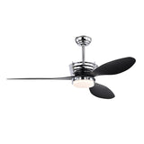 52'' ABS Ceiling Fan with Lights and DC Remote, DC Motor Modern Ceiling Fan with 3 ABS Fan W1592P162701