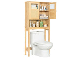 2-Door 3-Tier Toilet Cabinet Particleboard Melamine-Faced Bathroom Vanity Bathroom Cabinet with 06684122