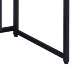 Weathered Oak and Black 1-shelf TV Stand B062P182851