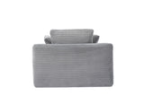 Oversized Chaise Lounge Chair Cozy Cloud Couch, Modern Plush Corduroy Upholstered Sleeper Sofa 96655952