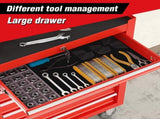 Rolling Tool Chest with 7-Drawer Tool Box with Wheels Multifunctional Tool Cart Mechanic Tool W2660P180063