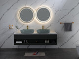 Modern Oval 24"x14" Above Bathroom Vessel Sink, Bathroom Sink for Lavatory Vanity Cabinet W127281985