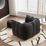 Soft Bean Bag Chair with High Resilient Foamfor living room and bedroom,Comfortable Square W1996P309482