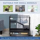 3-Tier Small Animal Cage, Ferret Cage Large Chinchilla Cage W2225140472
