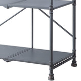 Cordelia Sandy Black, Dark Bronze Hand-Brushed Finish Console Table B2726P265235