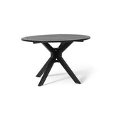ZNTS Sandee Dining Table, Round, Black 60638.00BLK