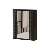 Wall-Mounted Bathroom Cabinet with Mirror, Metal Framed Mirrored Door Medicine Cabinet, 2 Inner W3122P272885