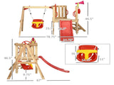 Wooden Swing Set 07894604