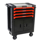 REMOVABLE 4 DRAWERS TOOL CART WITH LOCK W1102104710