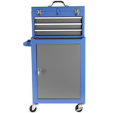 Rolling Garage Workshop Tool Organizer Detachable 3 Drawer Tool Chest with Large Storage Cabinet W1239132611