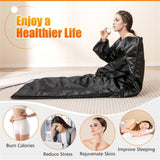 Infrared Sauna Blanket for Home Use with Armholes Wraps and Sauna Bag 37225164