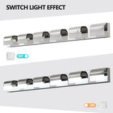 Modern Bathroom Vanity Lighting 6-Light LED Vanity Lights Over Mirror Bath Wall Lighting W1340P206824