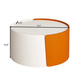 Nesting Coffee Table, Round Nesting Tables and End Tables for Small Space, Modern Side Tables with W757P186974