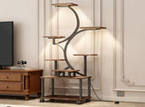 Plant Stand Indoor with Grow Lights - 62" Tall Plant Shelf, Lighted Corner Plant Stands for Indoor 63178414