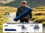 2 Pack Heavy Duty Folding Camping 330 LBS Capacity, 600D Oxford Padded Portable Outdoor Lawn 72718532