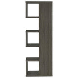 Weathered Grey 5-Shelf Bookcase B062P153764