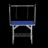 ZNTS Large Size 46" Grooming Table for Pet Dog and Cat with Adjustable Arm and Clamps Large Heavy Duty W20601010