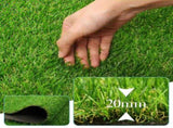 3.2x32.2FT Artificial Grass Turf 0.8" Indoor Outdoor ,Fake Grass with Drain Holes, for Dog and 07304182