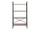 Simple And Beautiful Four Story Steel Wood Bookshelf 20516575