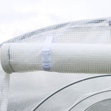 9.8' x 6.6' x 6.6' Plastic Greenhouse Cover Replacement, Heavy Duty Waterproof Tarp for Hoop House, W2225142625