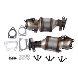 ZNTS Catalytic Converters Bank 1 and 2 For Honda Accord Odyssey Ridgeline Pilot Acura MDX TL 3.0L 3.5L 43957655