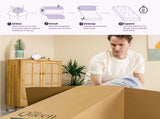 NapQueen Victoria 12 Inch King Cooling Gel Hybrid Mattress, CertiPUR-US Certified, Made in USA B349P332667