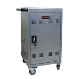 302Bay Mobile School Charging Cart Station for Chromebook, Tablet and Laptop Computer with Power W1102P207219