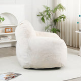 Bean Bag Chair, Bean Bag Sofa Chair with Armrests Stuffed High-Density Foam, Lazy Sofa Comfy Chairs 45735742