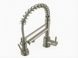 Kitchen Faucet with Pull Down Sprayer, Touch On Single Handle 2- Function Stainless Steel Spring 46626582