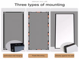 70" x 31" Full Length mirror white Aluminum Alloy Frame, leaning or Wall Mounted, High Definition, W2071P248359