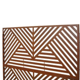 Outdoor & Indoor Privacy Metal Privacy 76" H48" W, Freestanding Decorative Privacy W465P193166