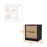 Washington Nightstand, Two Large Drawers B128P148837
